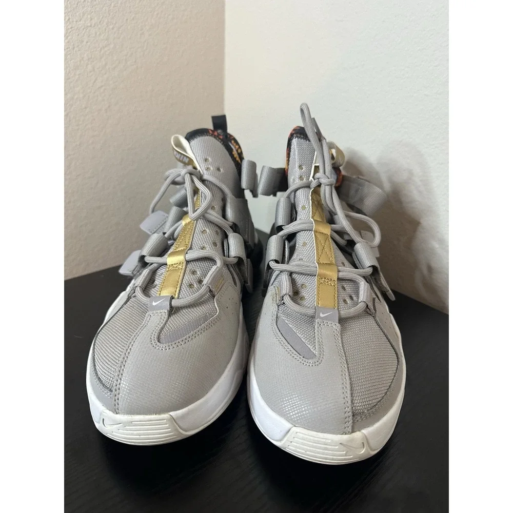 Size 11.5 - Nike Air Force Edge 270 Gel Grey Shoes Sneakers Mens